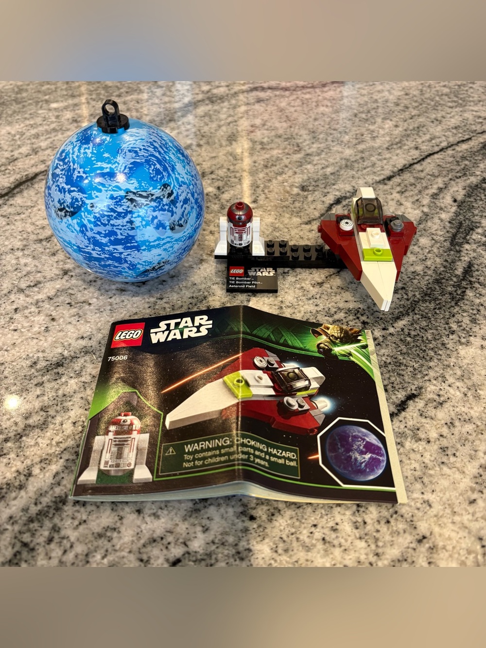 LEGO STAR WARS PLANET KAMINO AND JEDI STARFIGHTER + R4-P17 DROID (SET 75006)